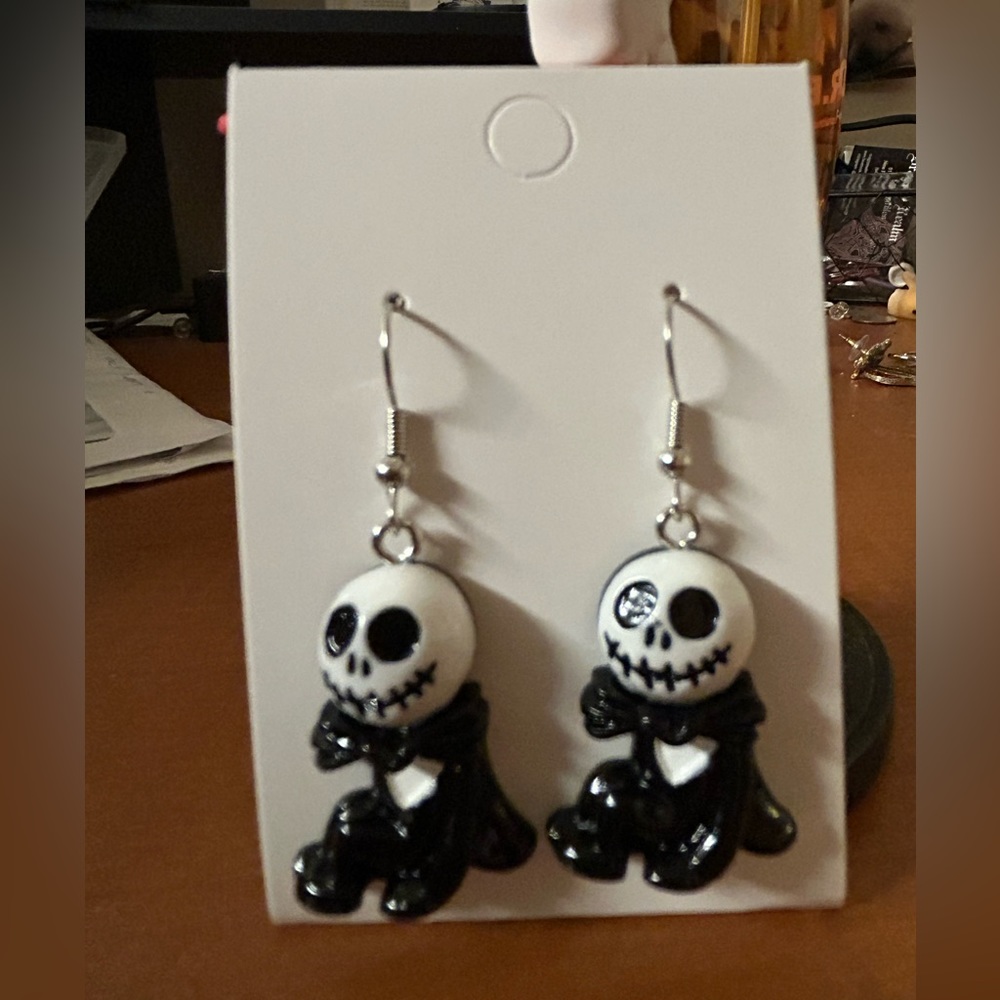 Nightmare Before Christmas Dangle Earrings